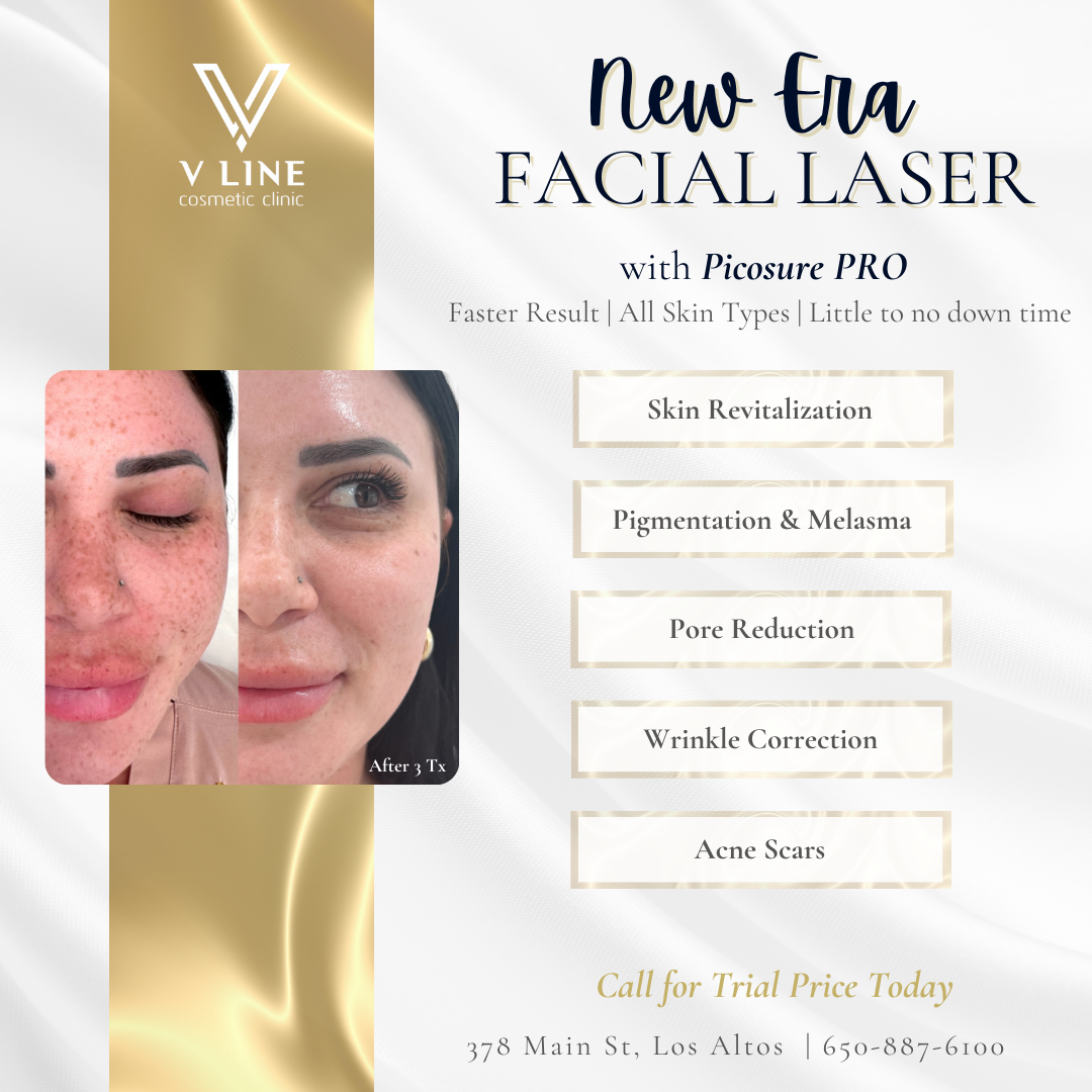 Woman with her hand on her neck