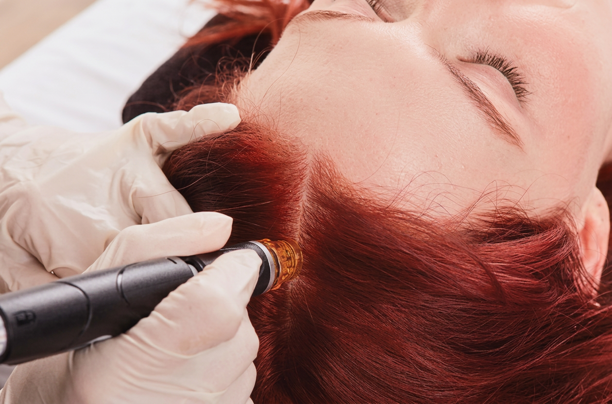 HydraFacial Keravive scalp treatment